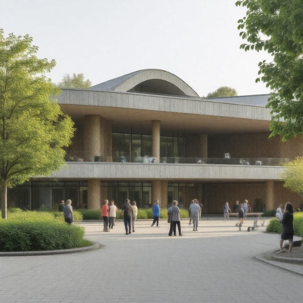 AI-created image of The Maggie's Centre, Southampton