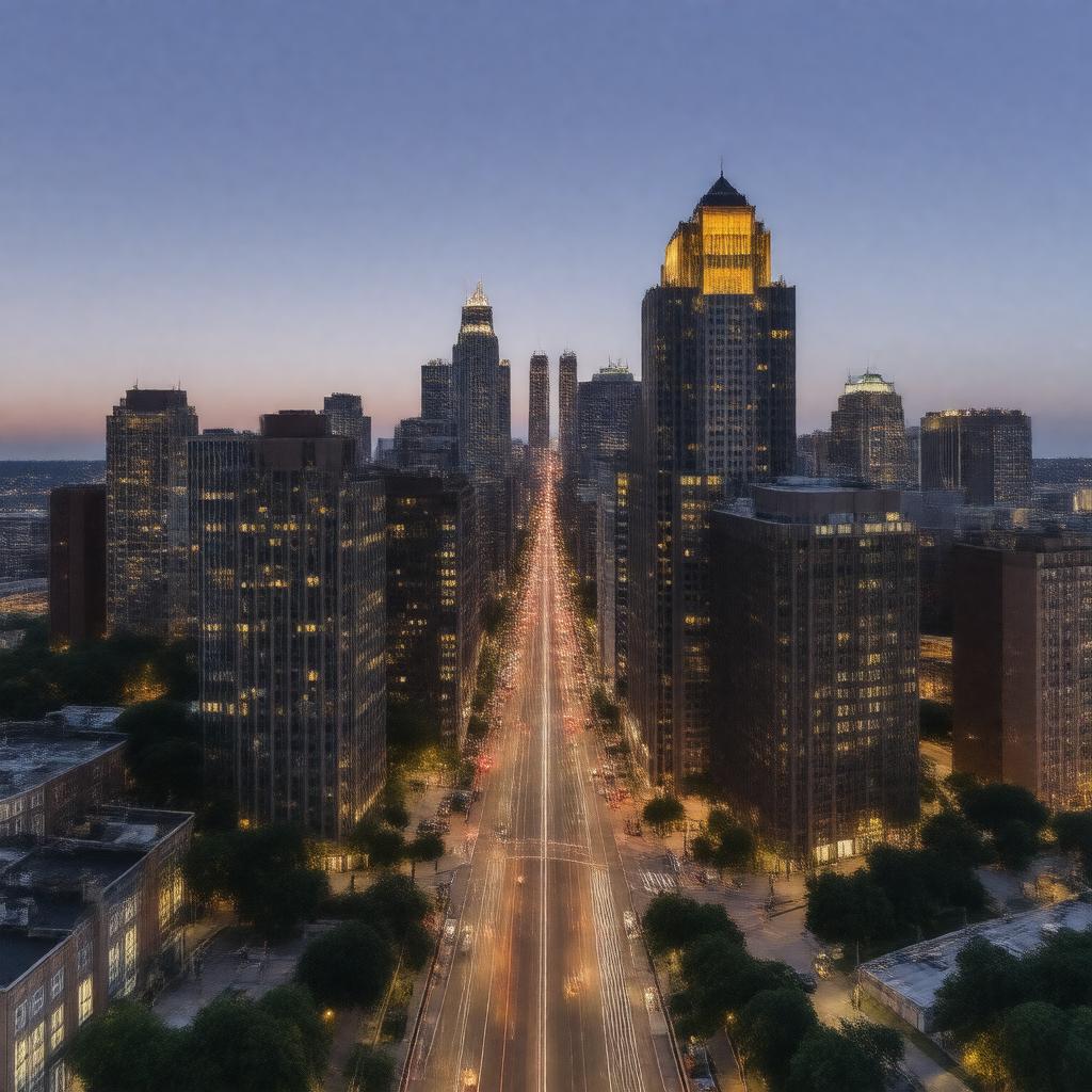 AI-created image of The Magic City