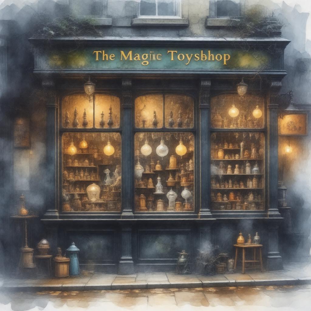 AI-created image of The Magic Toyshop