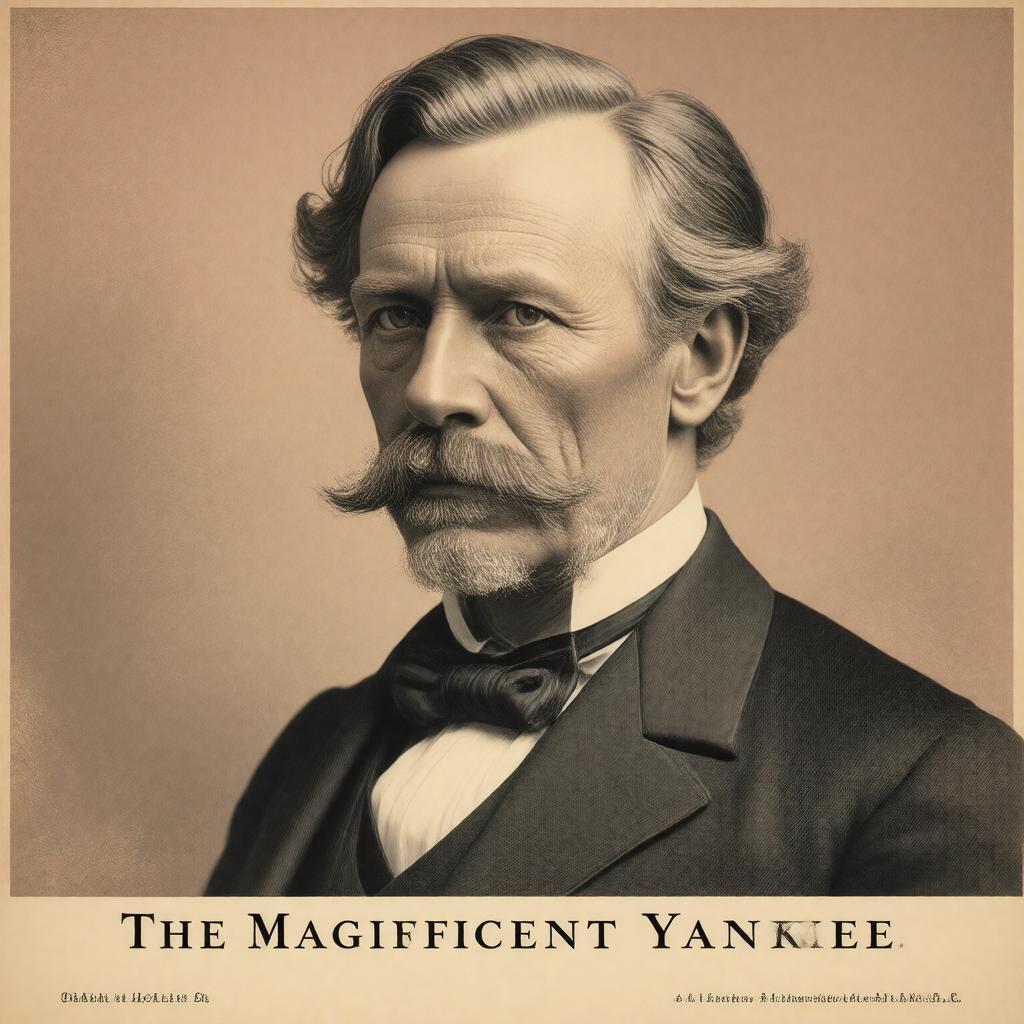AI-created image of The Magnificent Yankee (film)