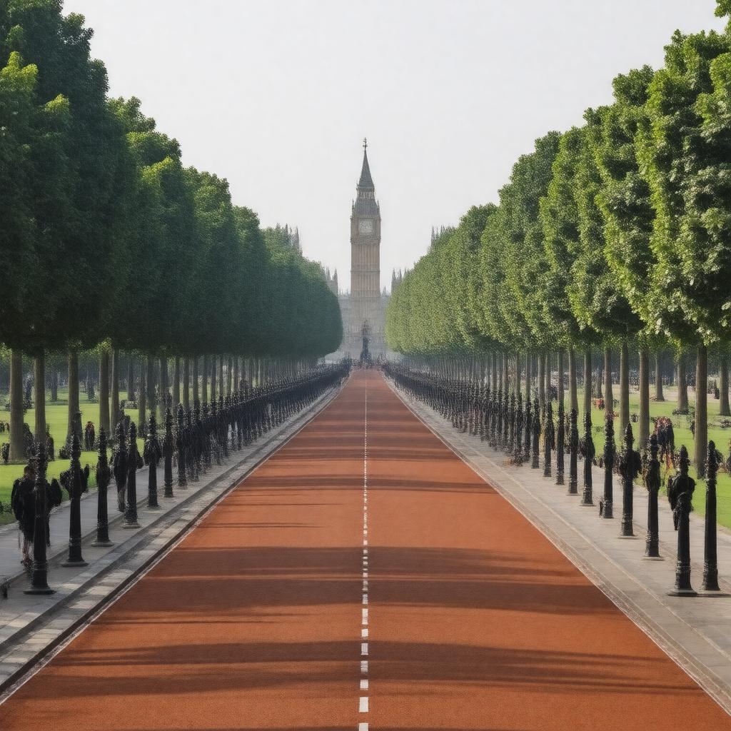 AI-created image of The Mall