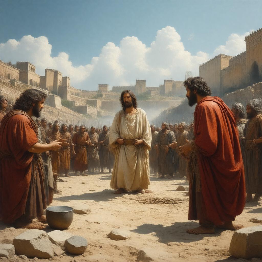 Click to view larger image AI-created image of The Man Born to be King