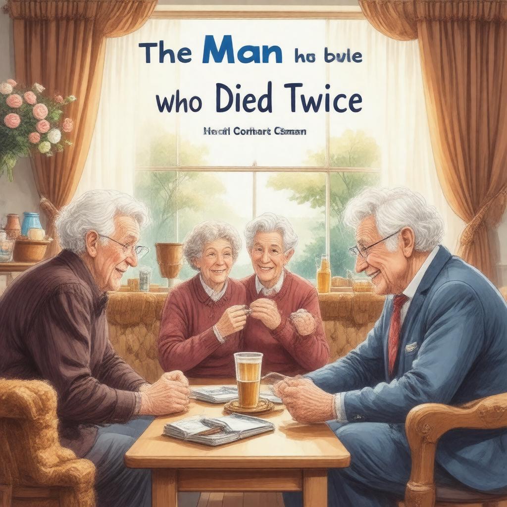 AI-created image of The Man Who Died Twice