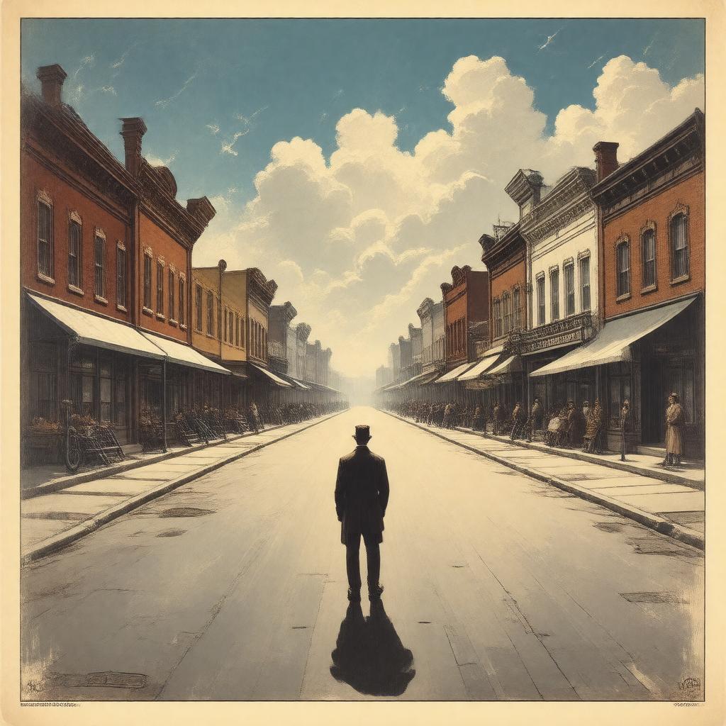 Click to view larger image AI-created image of The Man Who Had All the Luck