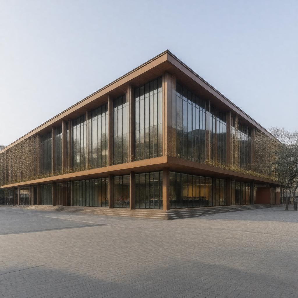 AI-created image of The Manchester Business School