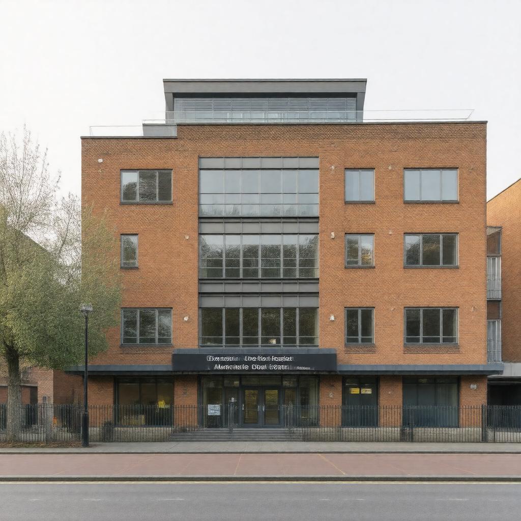 Click to view larger image AI-created image of The Manchester Dental Hospital