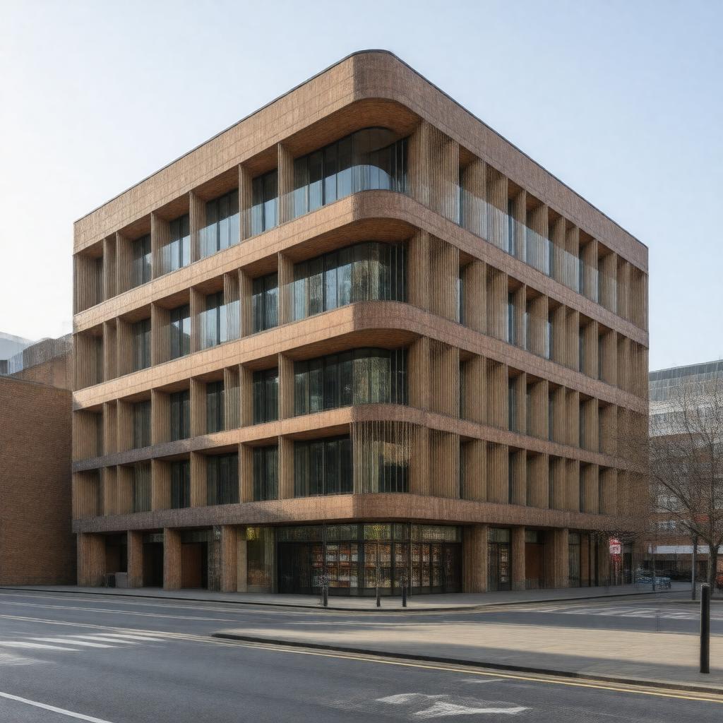 Click to view larger image AI-created image of The Manchester Metropolitan University Ormond Building
