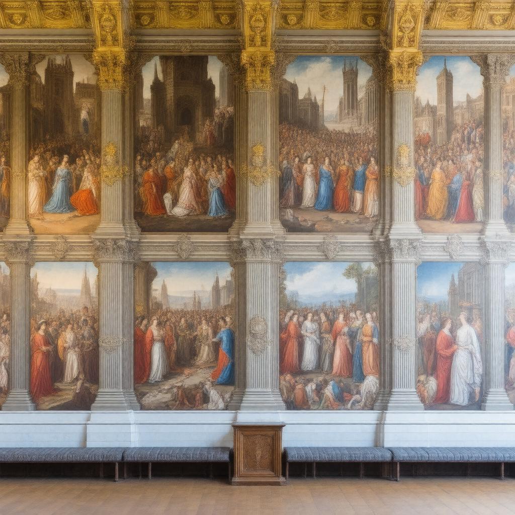 AI-created image of The Manchester Murals