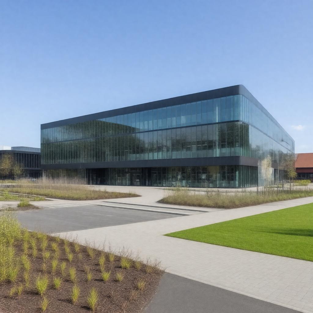 Click to view larger image AI-created image of The Manchester Science Park