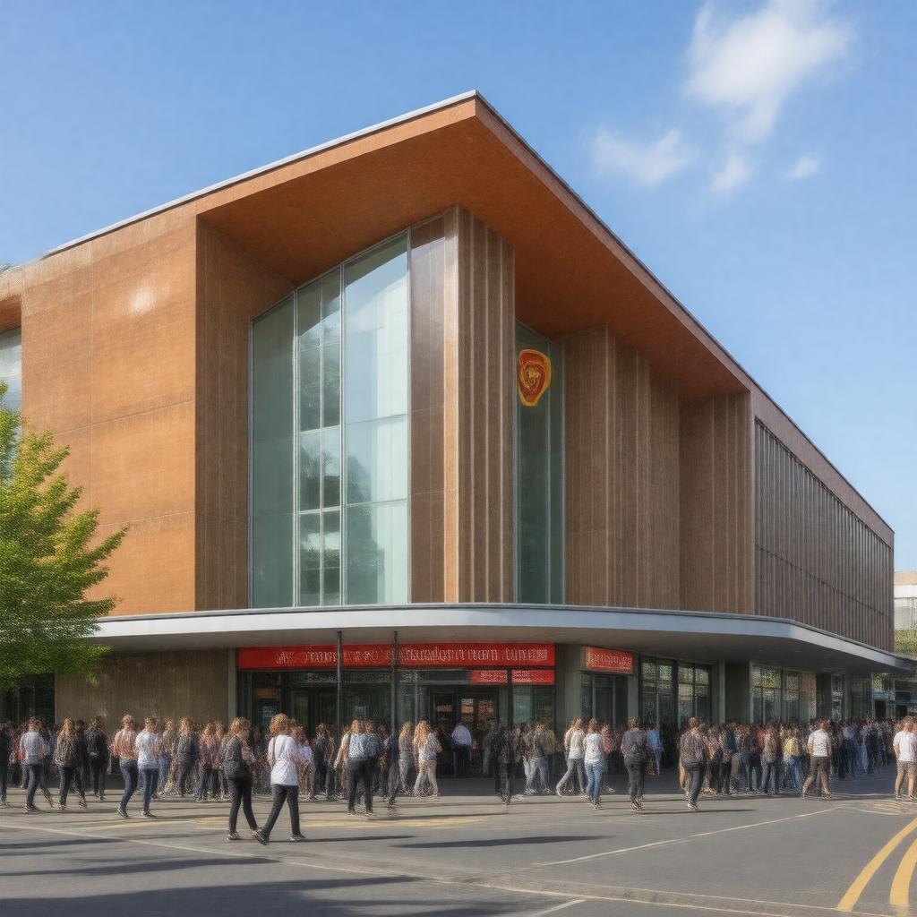 Click to view larger image AI-created image of The Manchester Student Union