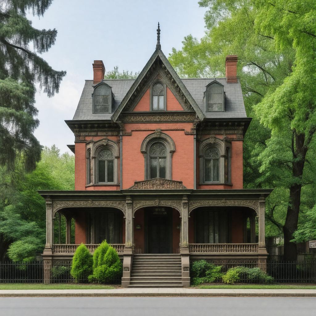 AI-created image of The Mark Twain House & Museum