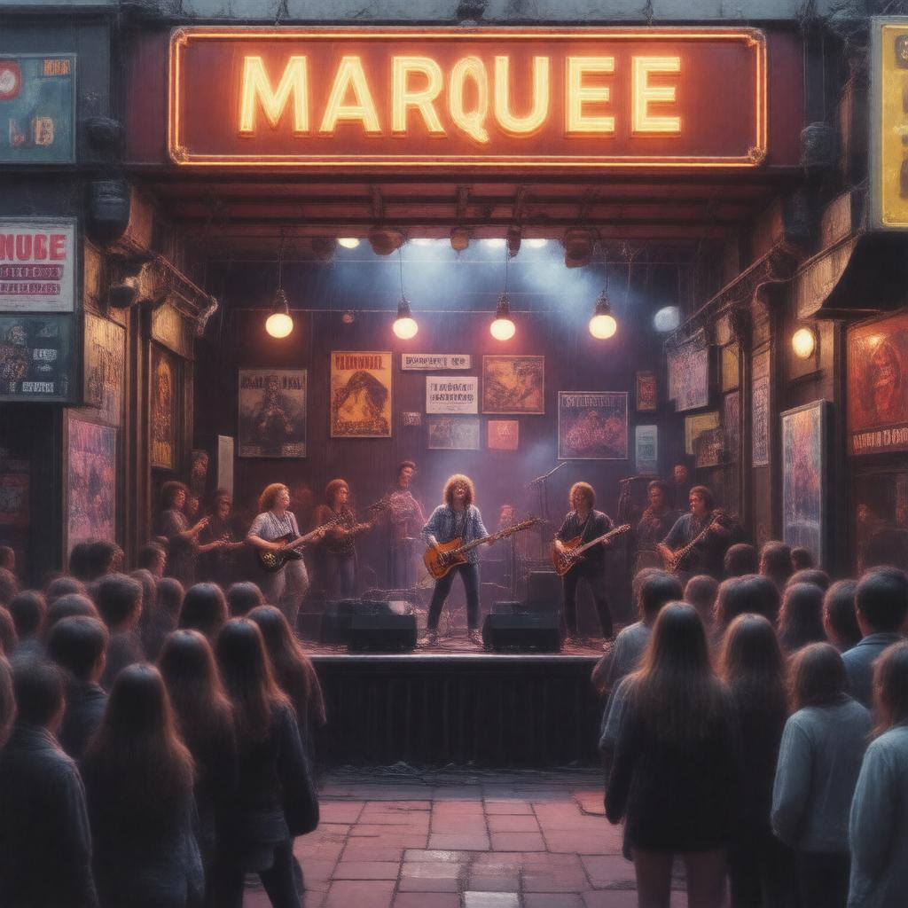 AI-created image of The Marquee Club