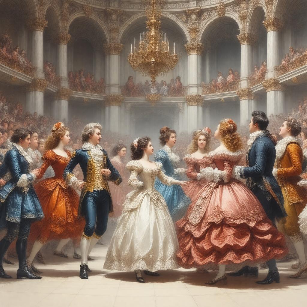 AI-created image of The Marriage of Figaro