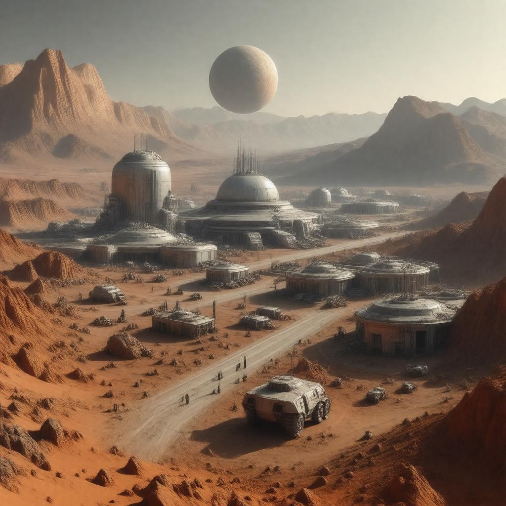 AI-created image of The Martian Way