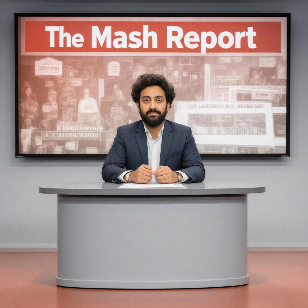 AI-created image of The Mash Report