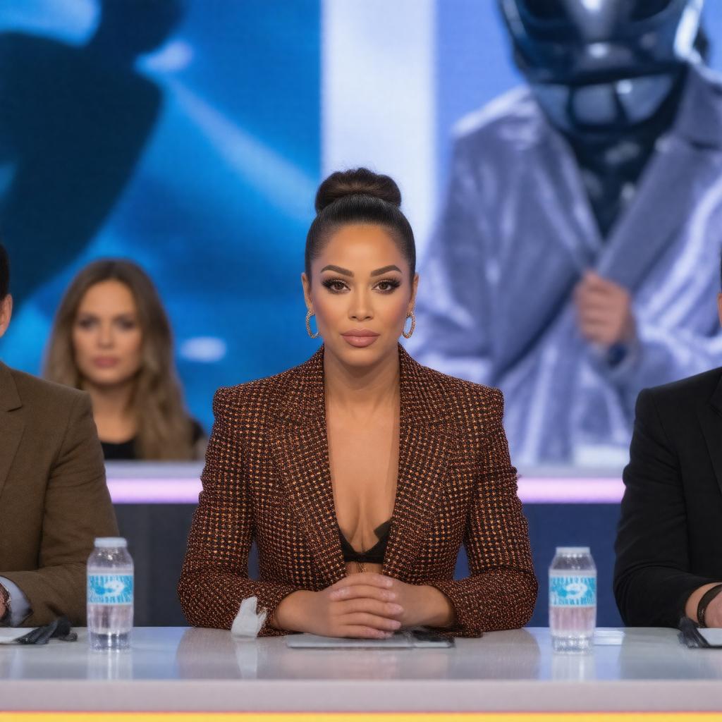 Click to view larger image AI-created image of The Masked Singer (guest panelist)