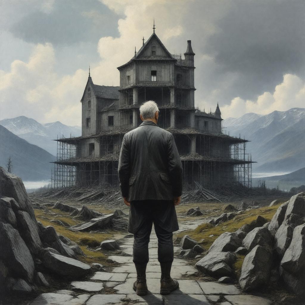 AI-created image of The Master Builder