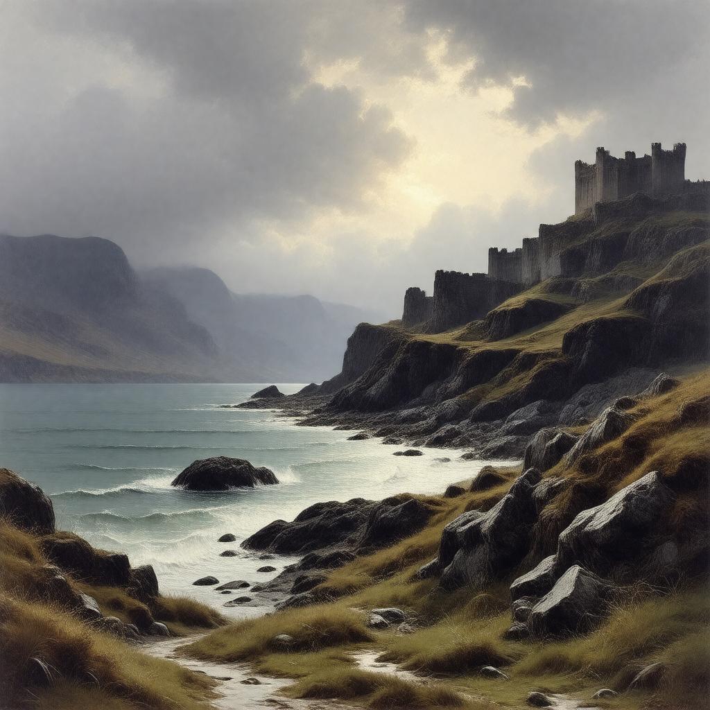 Click to view larger image AI-created image of The Master of Ballantrae