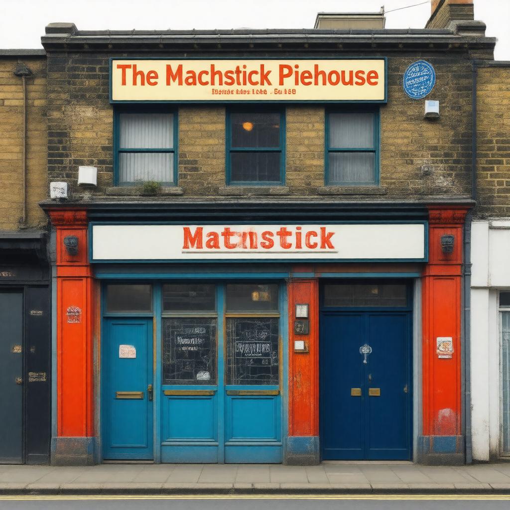 AI-created image of The Matchstick Piehouse