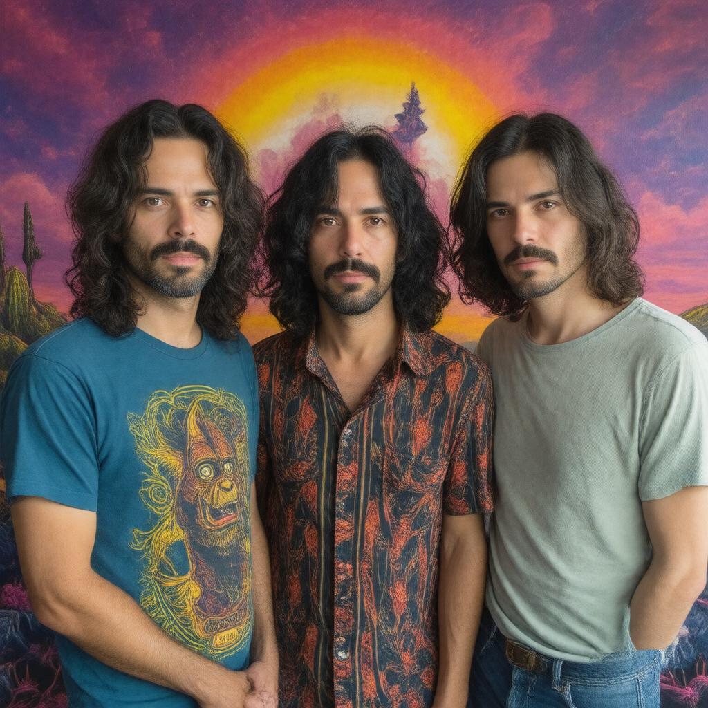 AI-created image of The Meat Puppets