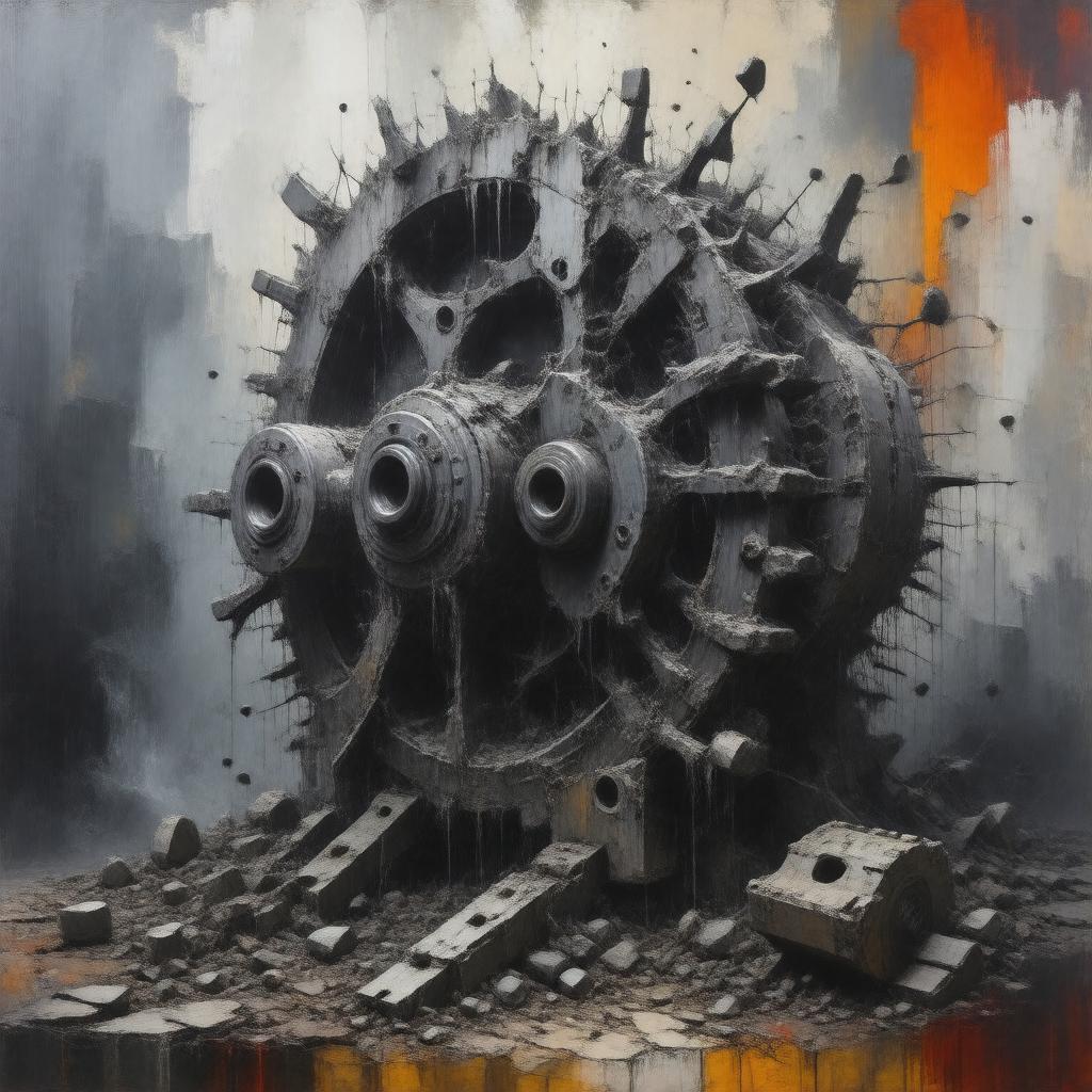 Click to view larger image AI-created image of The Mechanics of Destruction