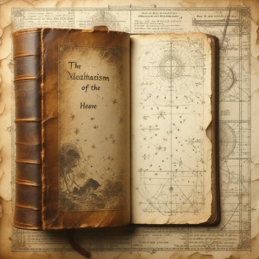 Click to view larger image AI-created image of The Mechanism of the Heavens