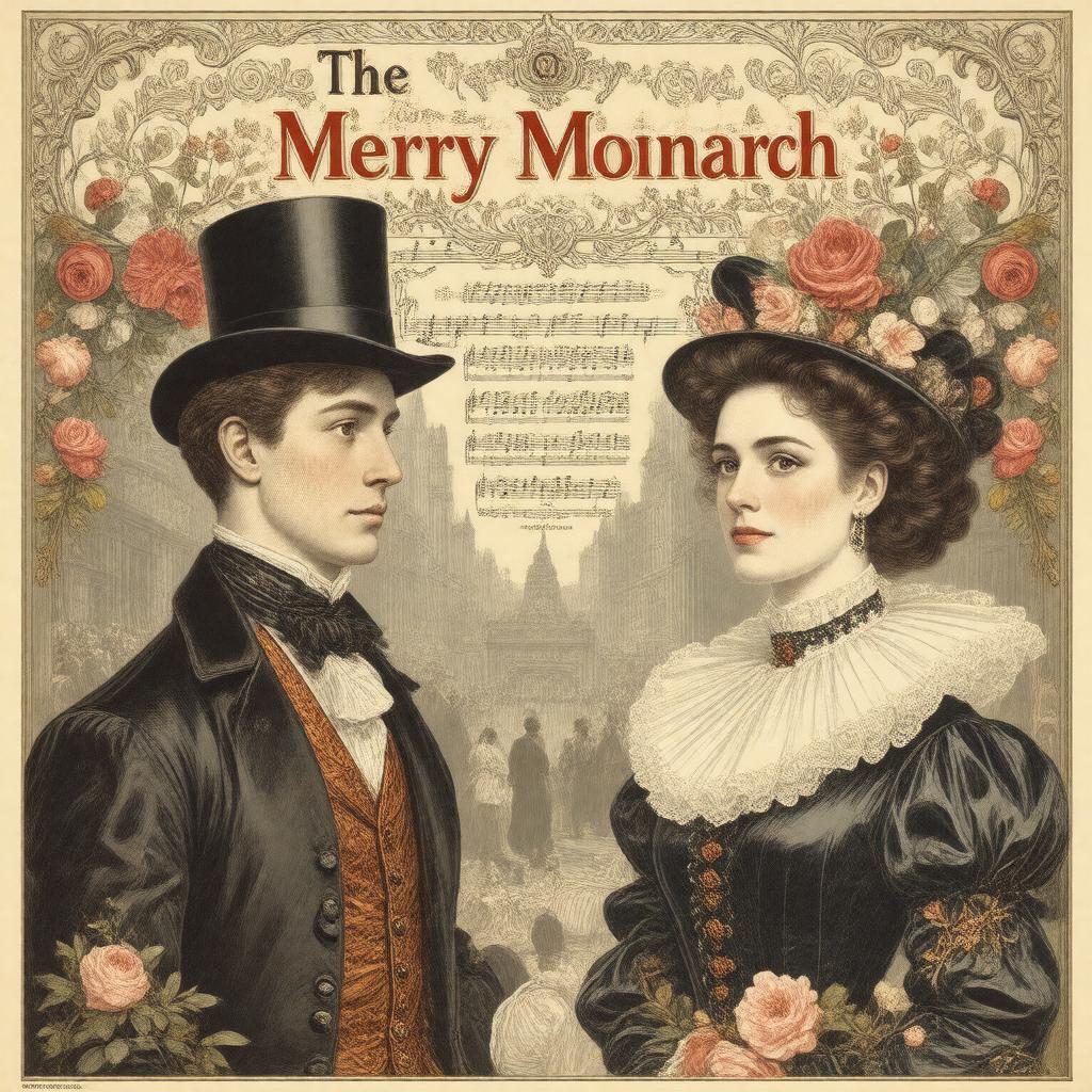AI-created image of The Merry Monarch