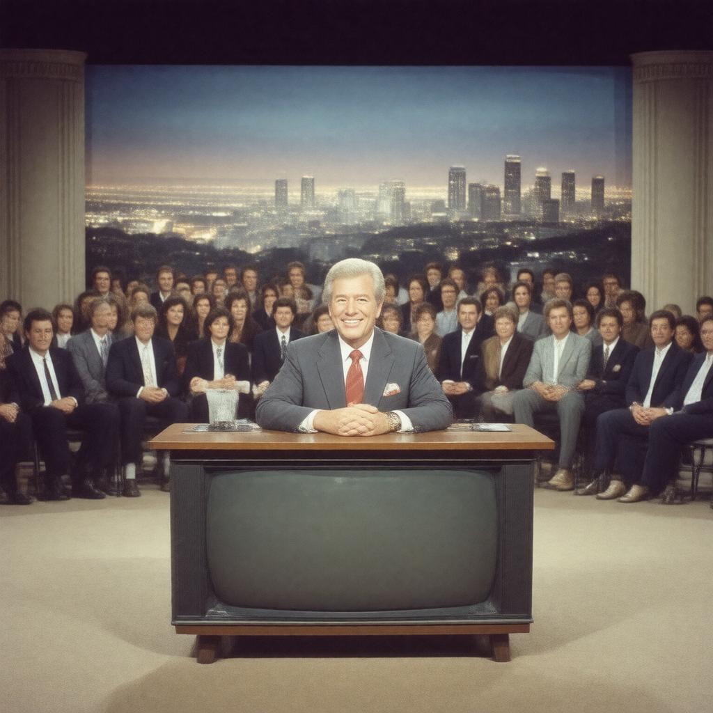 AI-created image of The Merv Griffin Show