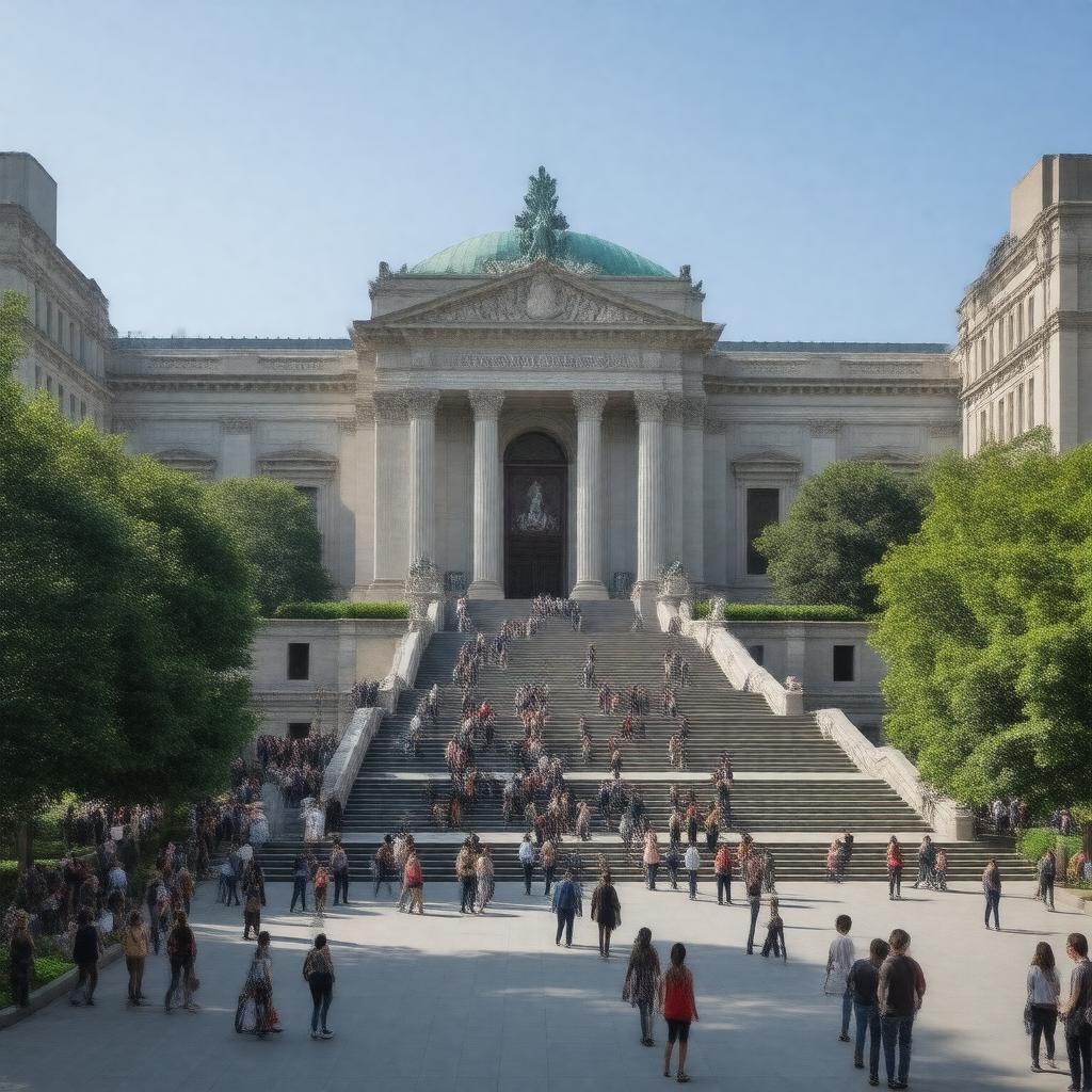 AI-created image of The Met