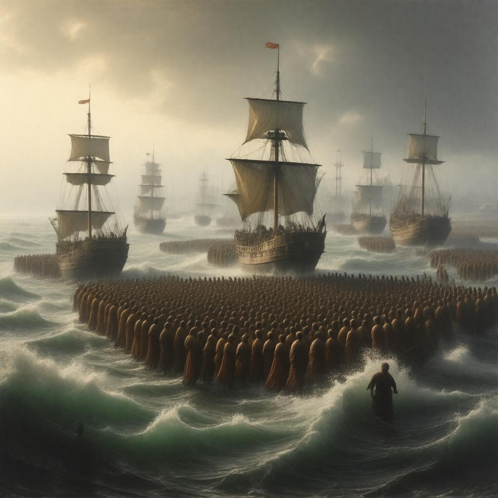 AI-created image of The Middle Passage