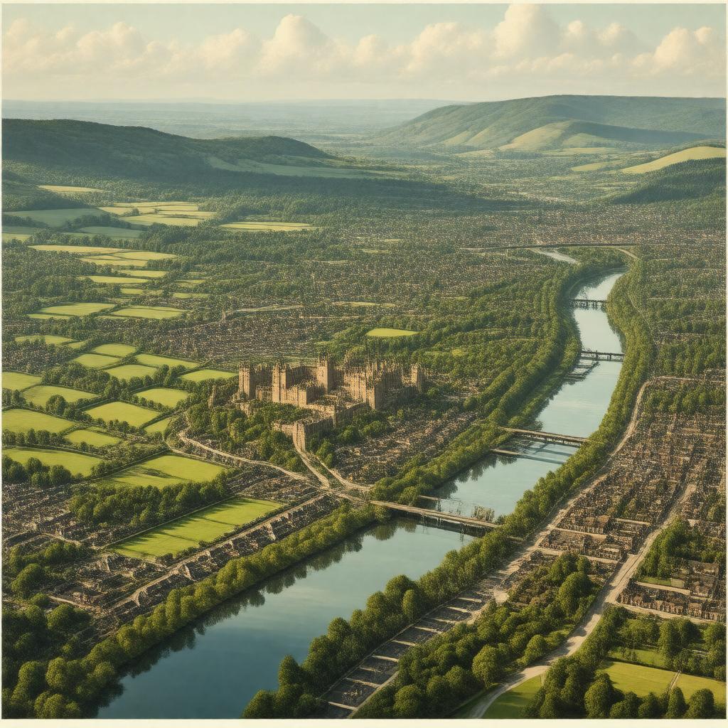 AI-created image of The Midlands