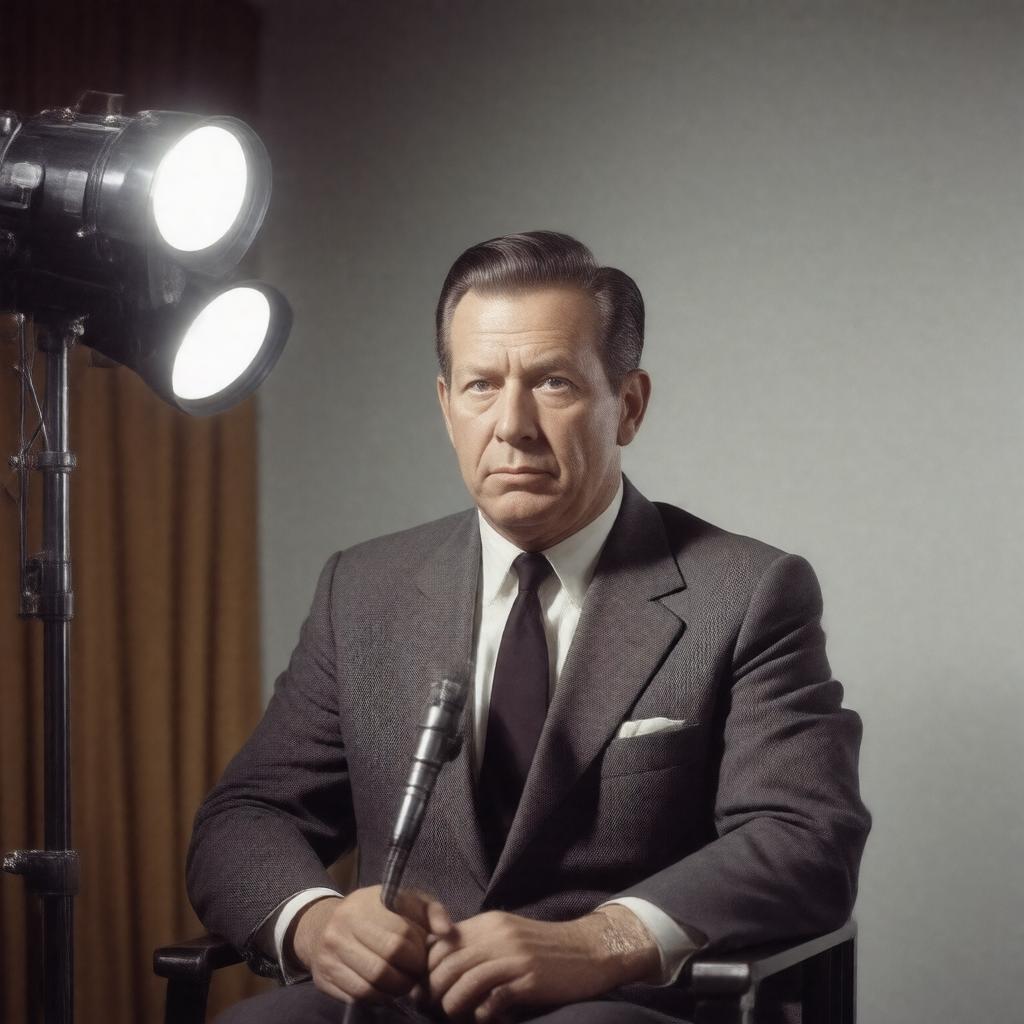 AI-created image of The Mike Wallace Interview