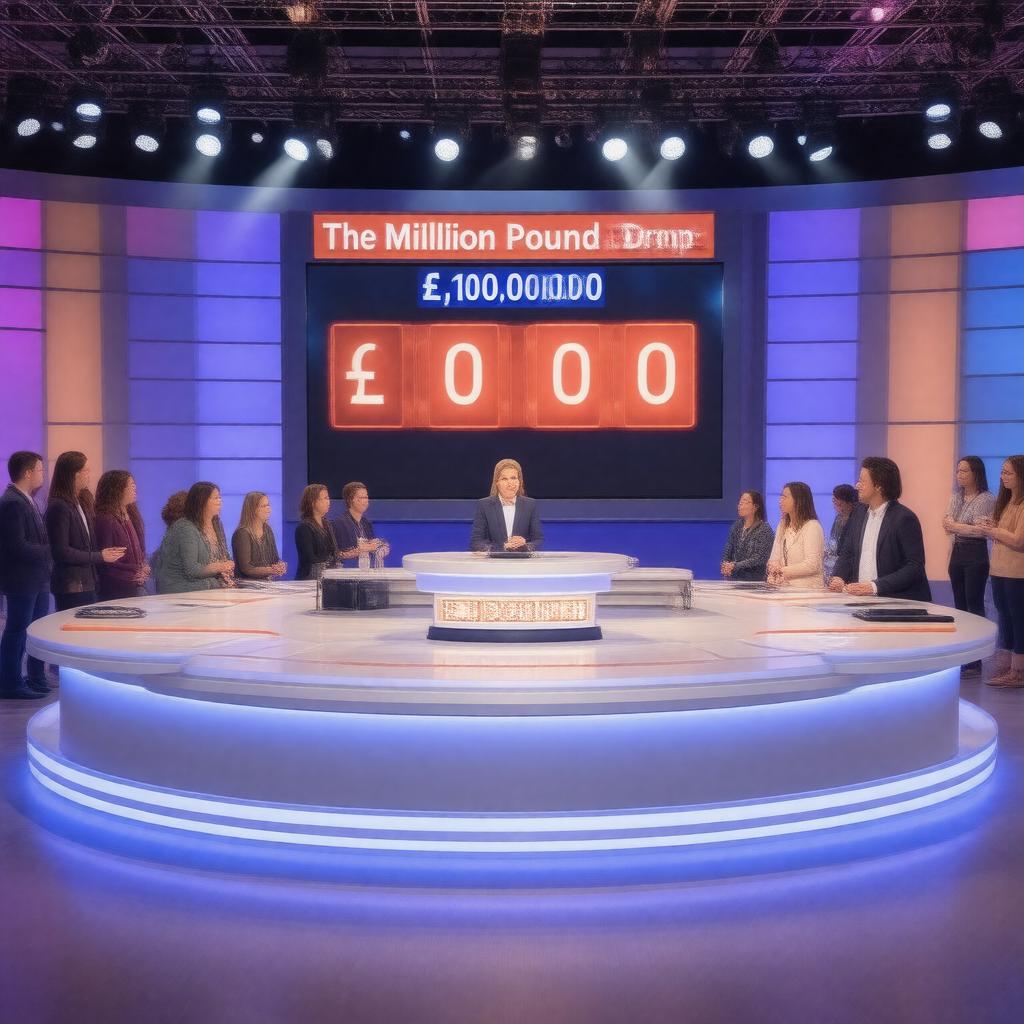 AI-created image of The Million Pound Drop Live