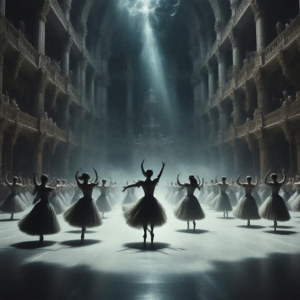 AI-created image of The Minotaur (ballet)