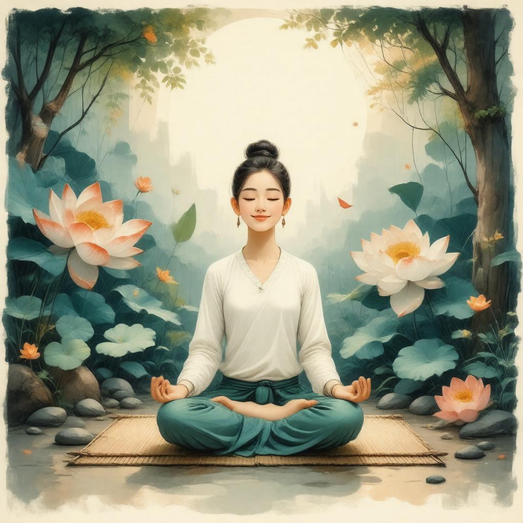 AI-created image of The Miracle of Mindfulness