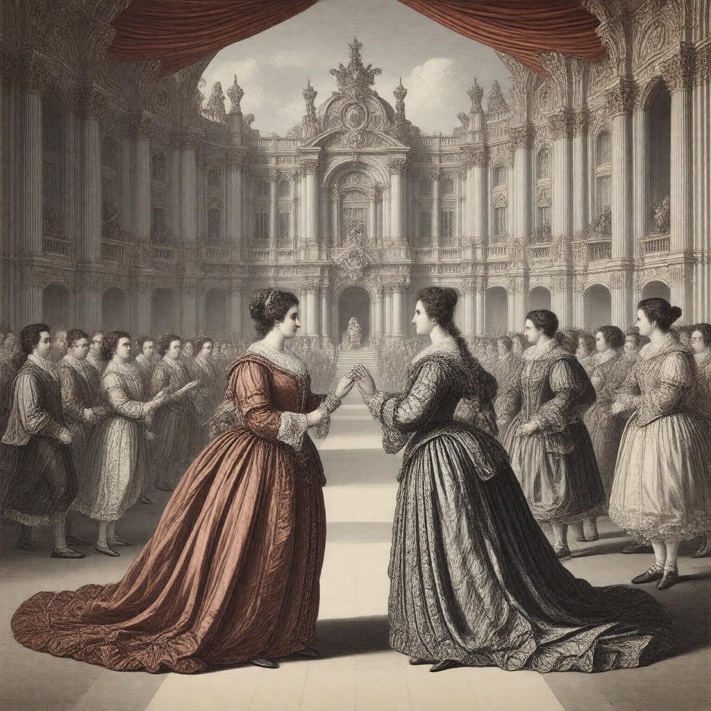 AI-created image of The Misanthrope