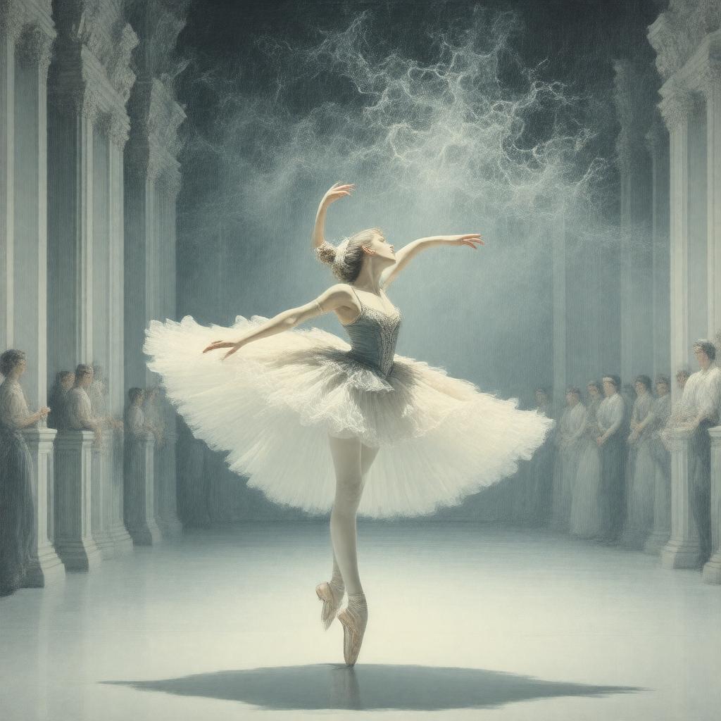AI-created image of The Mite (ballet)