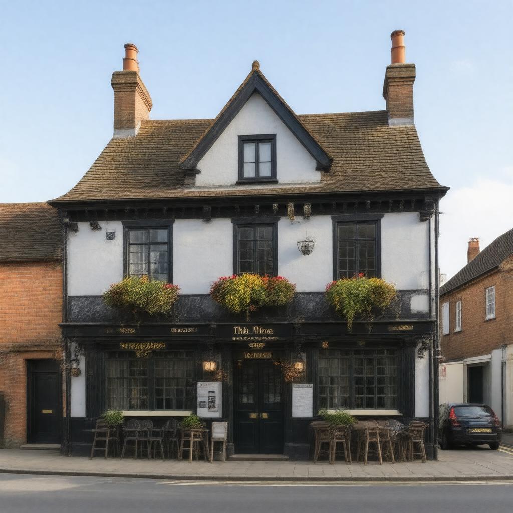AI-created image of The Mitre Inn