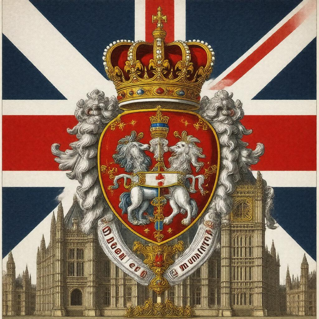 AI-created image of The Monarchy of England