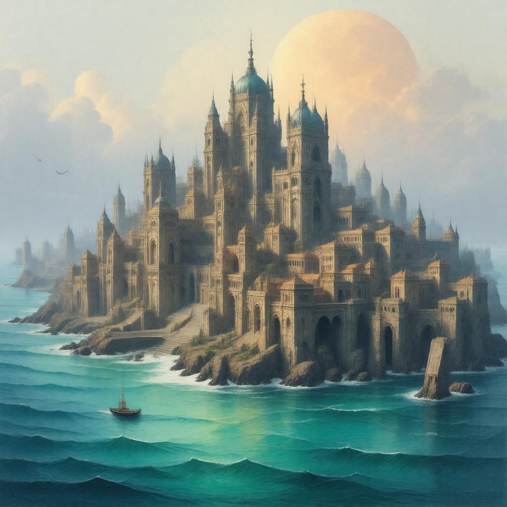 AI-created image of The Moor's Last Sigh