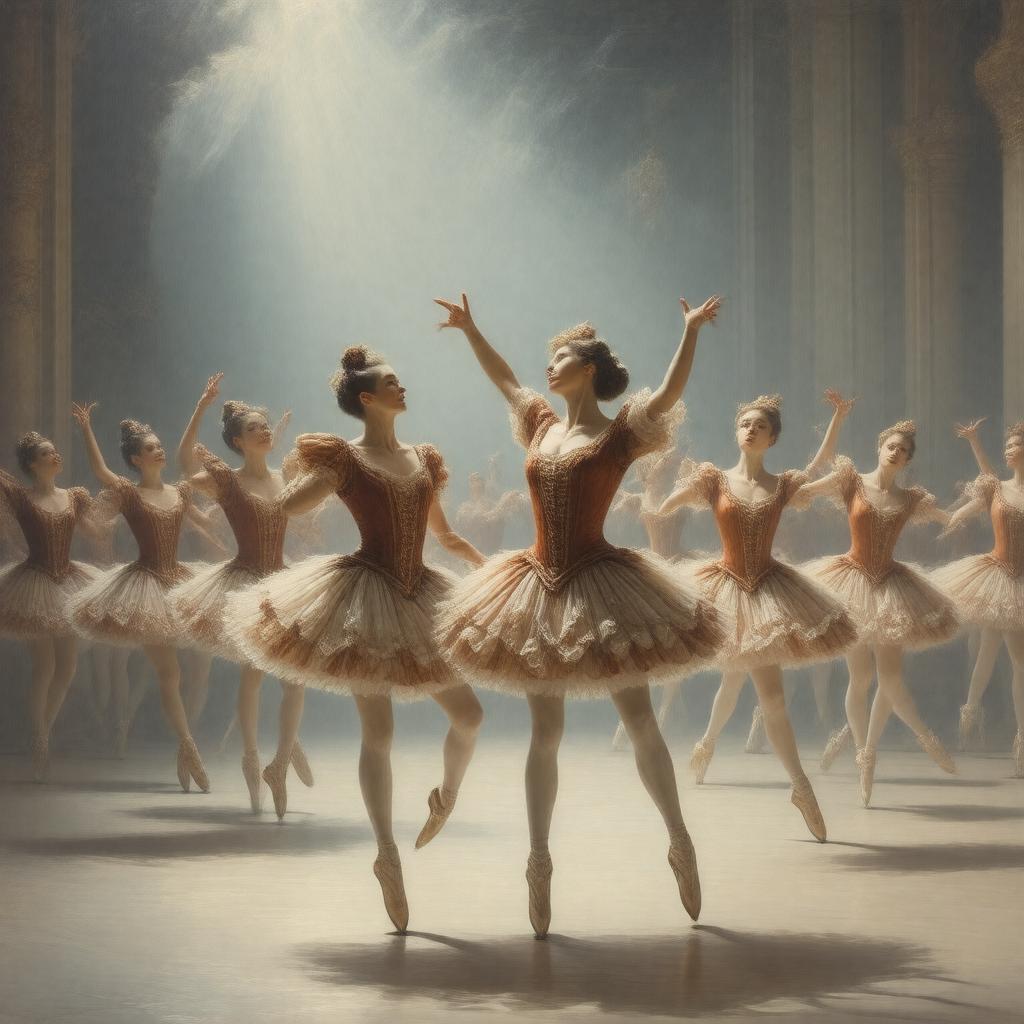 AI-created image of The Mosquito (ballet)