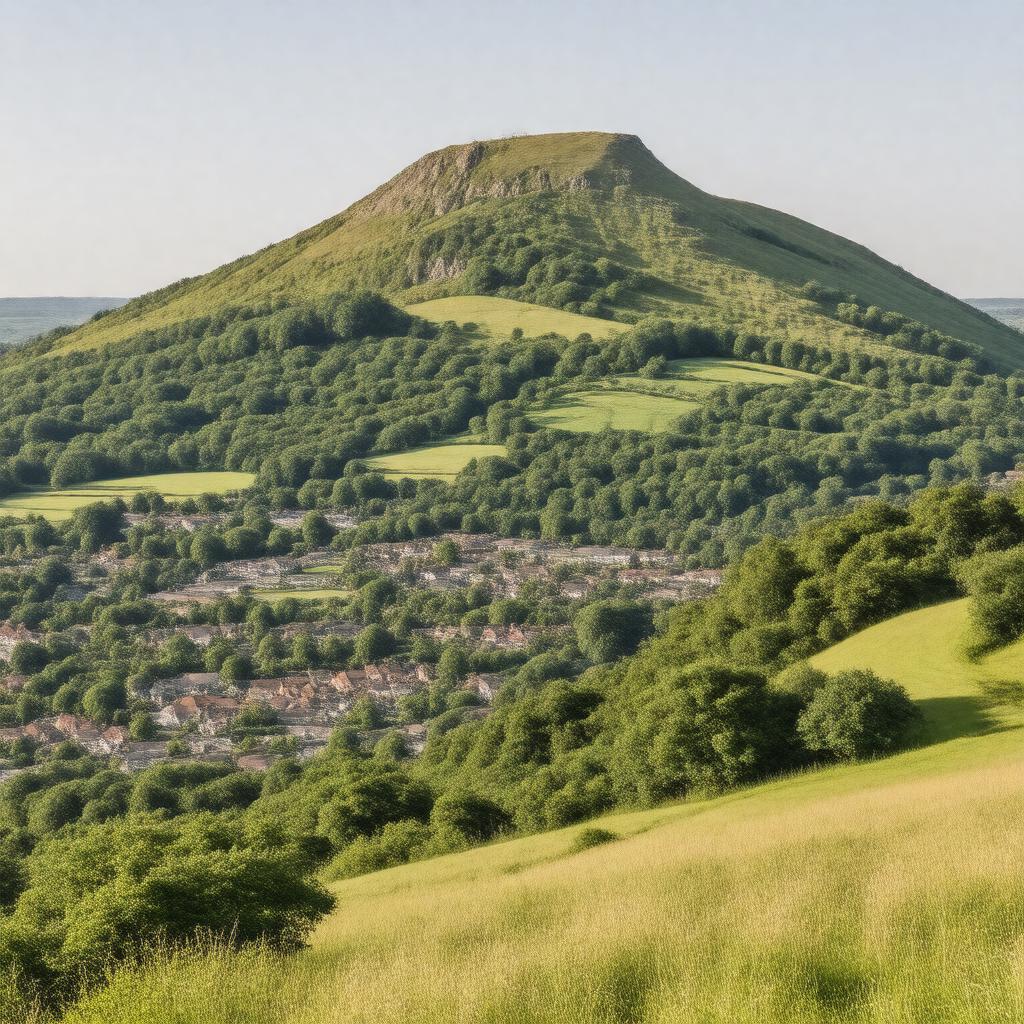 AI-created image of The Mount, Guildford, Surrey, England