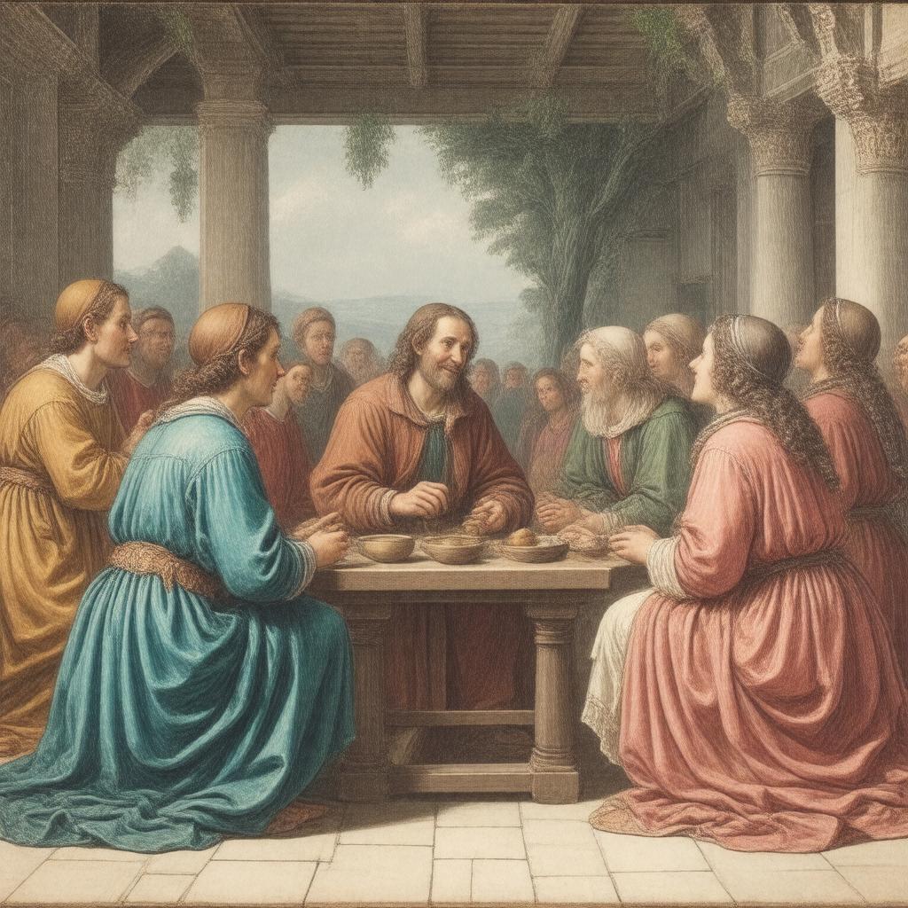 AI-created image of The Mountebank's Tale