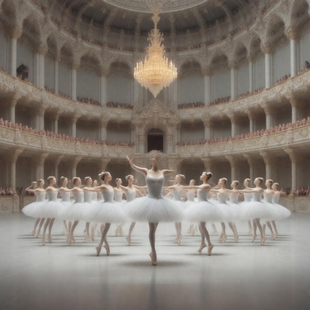 AI-created image of The Mouse (ballet)