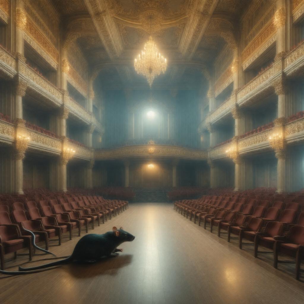 AI-created image of The Mousetrap