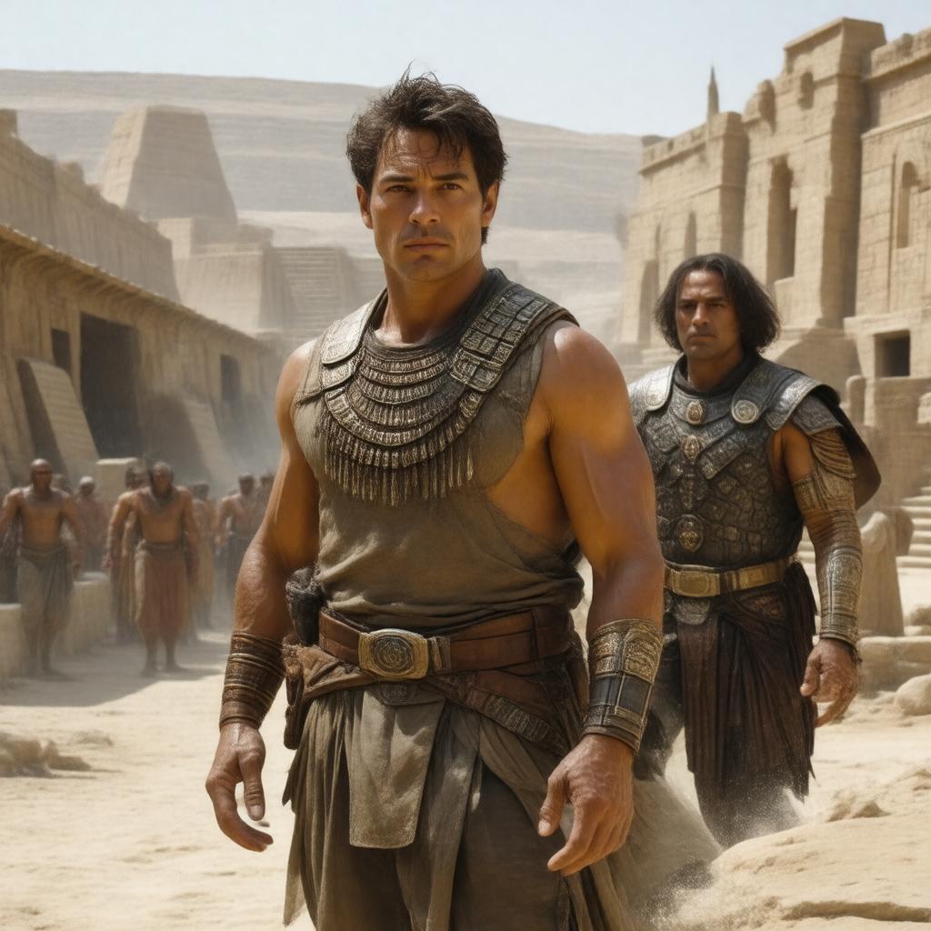 AI-created image of The Mummy