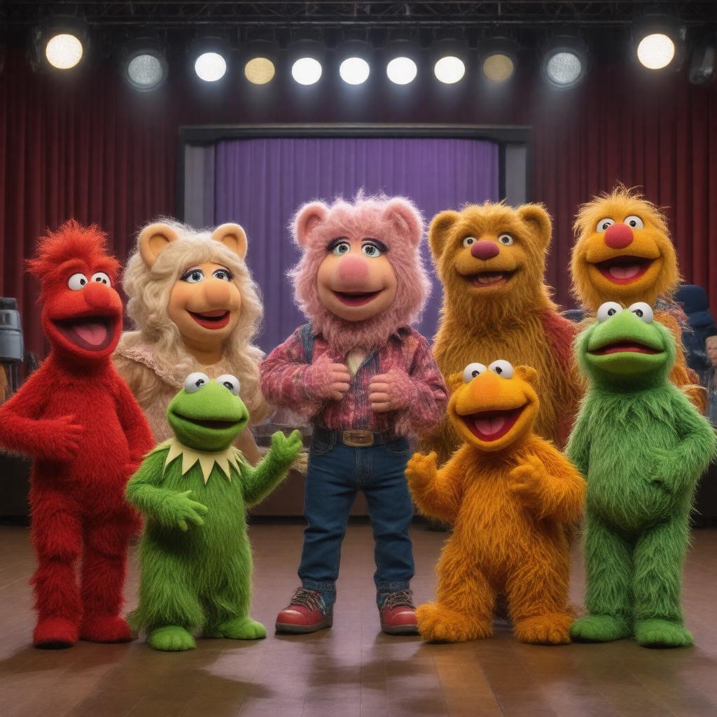 AI-created image of The Muppet Show