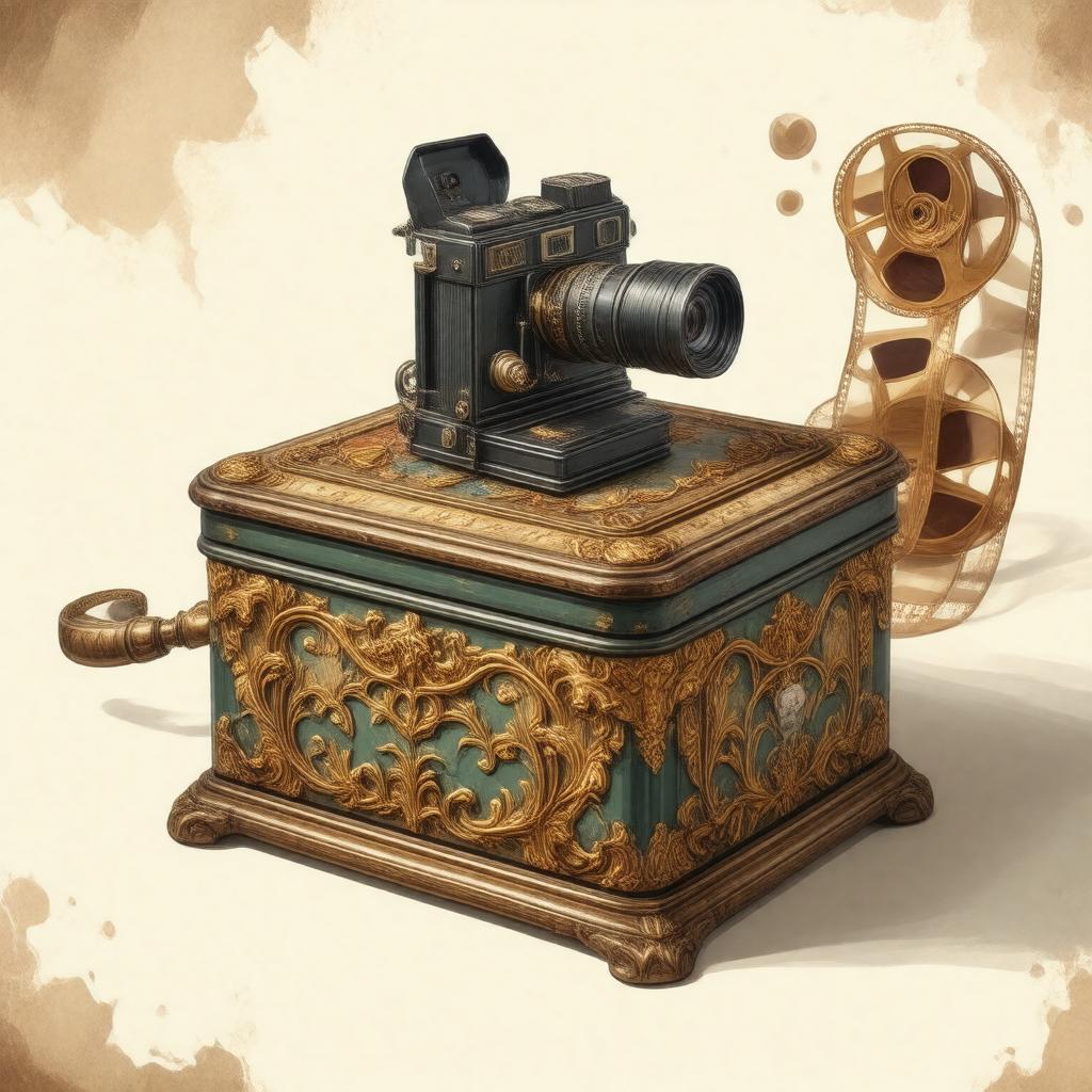 AI-created image of The Music Box