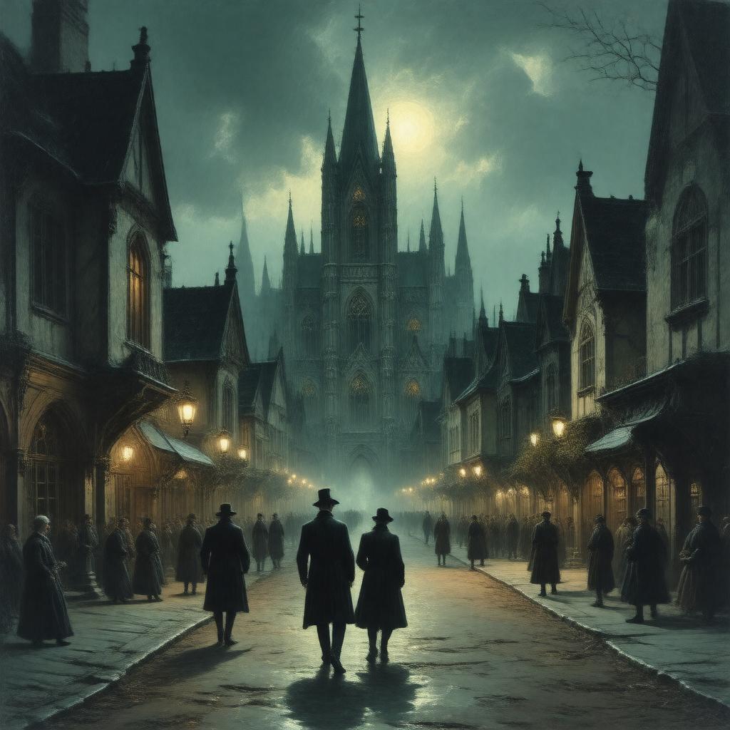 AI-created image of The Mystery of Edwin Drood