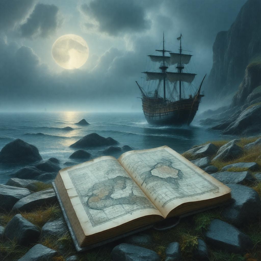 AI-created image of The Mystery of the Sea